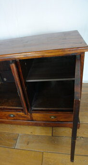 Velká masivní komoda TEAK - 12