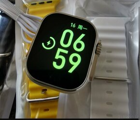Chytré hodinky, SmartWatch Ultra, nabíječka mi watch - 12
