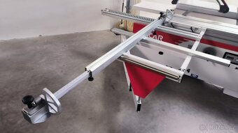 Formátovací pila SICAR SEGA 350 s předřezem a stolem 3,2 m - 12