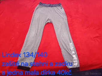 letní a klasická pyžama, pyžamové kalhoty kluk mix velikostí - 12
