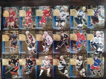 Predám hokejové kartičky z 90 rokov (UD,Top.,metal, pacific. - 12