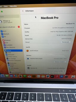MacBook Pro 13, touch BAR, 500GB SSD - 12