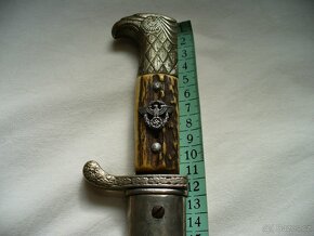 Original-nemecky,velecny policejni bajonet.Wehrmacht,SS,Luft - 12