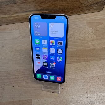 iPhone 13 128GB, růžový, 100% baterie (12 měsíců záruka) - 12