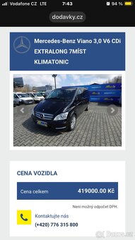 Mercedes Benz  Viano 165 kW 3.0 LONG - 12