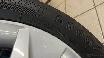 Škoda volans alu disky +goodyear R17 5x100 205/55 JAKO NOVÉ - 12