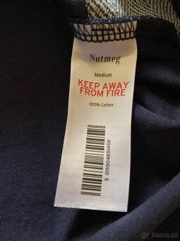 Nové pánské bavlněné triko Nutmeg - M - 12