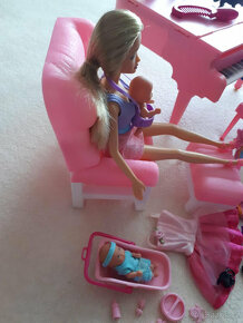 Barbie - panenky, miminka, nábytek, piano a doplňky - 12