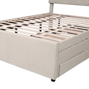 Manželská postel s rozkládacím lůžkem 140x200/90x190 - 12