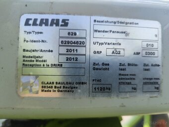 Obraceč píce Claas VOLTO 870 - 12