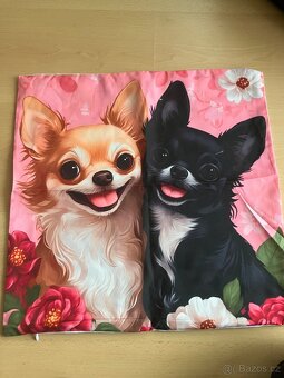 Nové povlaky na polštáře 40x40cm - kůň, psi, kočky - 12