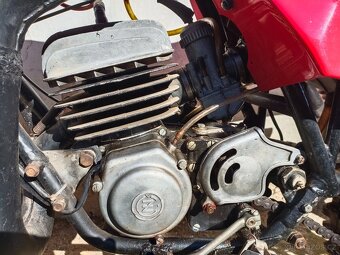 stavba z čz 125 511 516 soutěžní terénní motokross - 12