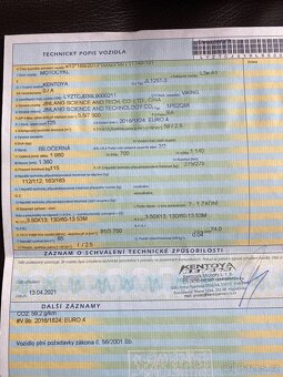 Skútr KENTOYA VIKING 4T 125ccm NAJETO POUZE 883KM - 12