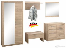 Předsíňová/chodbová stěna - Divoký dub masiv - 12