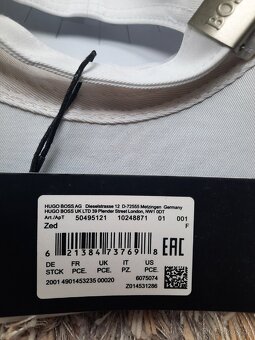 HUGO BOSS baseball čepice vel. Uni size Nová - 12