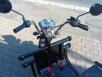 Elektrická pracovní tříkolka Cargo G1 1000W COC černá - 12