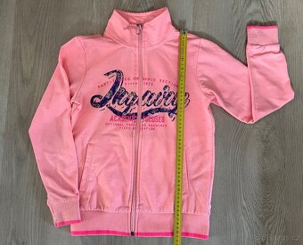 5x Mikina dívčí funkční, flísová, pletená 140-146-152 - 12