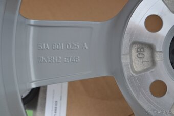 Š.Rapid, Fabia III, Seat Toledo – 16 NOVÉ orig.alu disků R16 - 12