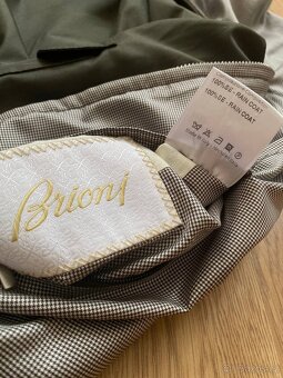 Brioni oboustranná hedvábná bunda Vyrobeno v Itálii - 12