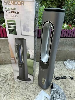 nové SFH 3704SL Keramické bezvrtulové topidlo a ventilátor - 12