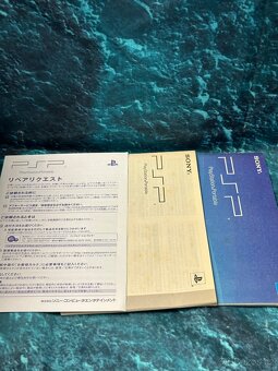 PSP 3000 marine Blue --vzácné-- včetně BOXU - 12