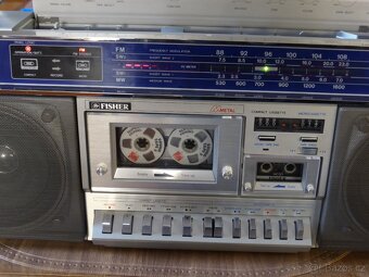 Boombox FISHER PH-M77 nesehnatelná rarita funkční - 12