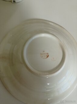 Retro miska a talíře - 12