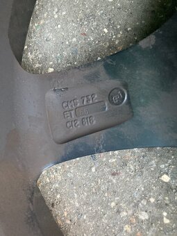 Alu kola CMS 18" 5×108, 8J, ET55 + zimní pneu - 12