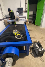 CNC Plazma 1300 x 2600mm s možností rotační osy - 12