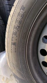 Plechová kola Ford R16 + letní pneu Nokian 2021 - 12