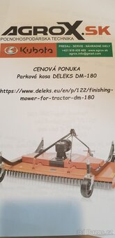 pásový malotraktor Kubota KC 500 PC Kingwel - 12