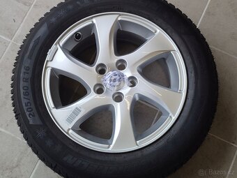 Nová originál ALU kola 16" 5x108 ET50 zimní 205/60/16 96H - 12