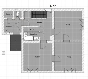 Prodej RD k rekonstrukci, Ostravice - 12