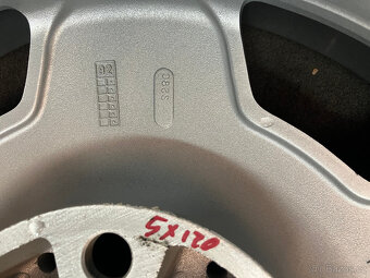 Alu kola 5x120,7Jx15H2 - 4ks - 12