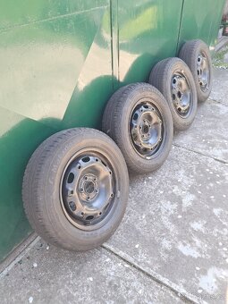 Letní pneu s diskama na Škoda Fabii 1- 165/70/R14 - 12