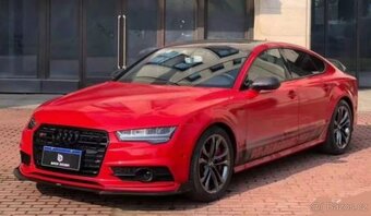 LIPKO LIPO SPOJLER AUDI A6 A7 na predný NARAZNIK - 12