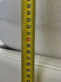 Manželská postel - kožená s úložným prostorem - 12
