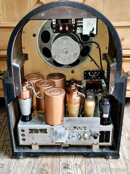 Rádio Philips 636A, 1933/34, Francie - 12