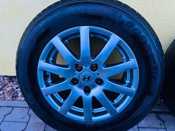 Originální letní sada - alu kola na Hyundai 7Jx16'' , ET46 - 12