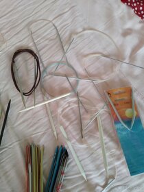 kruh na vyšívání,vlna,jehlice - 12