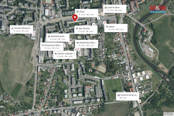 Pronájem bytu 3+1, 67 m², Olomouc, ul. Zikova - 12