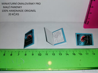 miniaturní omalovánky pro panenky - 12