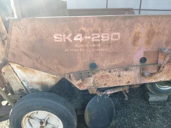 SAZEČ BRAMBOR 4 ŘÁDKOVÝ GRUSE LICENCE SK4 - 290 KOMÁRNO I. - 12