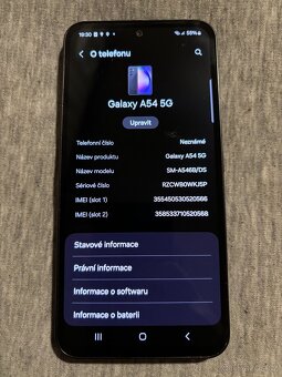 Samsung Galaxy A54 5G – 128 GB - 12