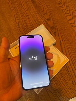 Iphone 14 PRO (A++) Tmave fialova. - 12