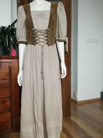 Moser dirindl / bavorské šaty vel.42 LEN - 12