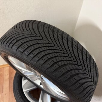 VW PASSAT B8 5x112 R17 ET40+ZIMNÍ 215/55R17 6/5mm - 12