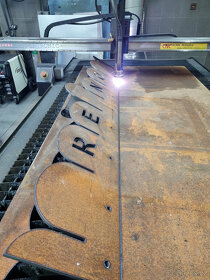 CNC Plazma 1100x1100mm s možností rotační osy - 12