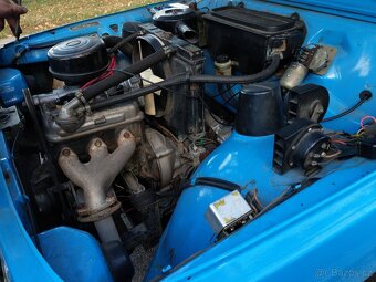 Wartburg 353W, garážovaný, světle modrá - 12
