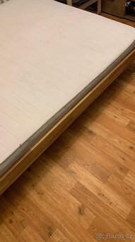 Prodám postel + rošty + matrace - 12